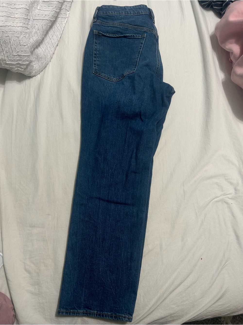 Old Navy O.G. Straight High-Rise Blue Jeans